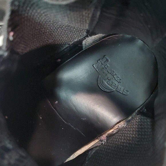 Doc Dr.Martens Womens Flora Moto Ankle Leather boots shoes sz US 8 - Picture 14 of 15